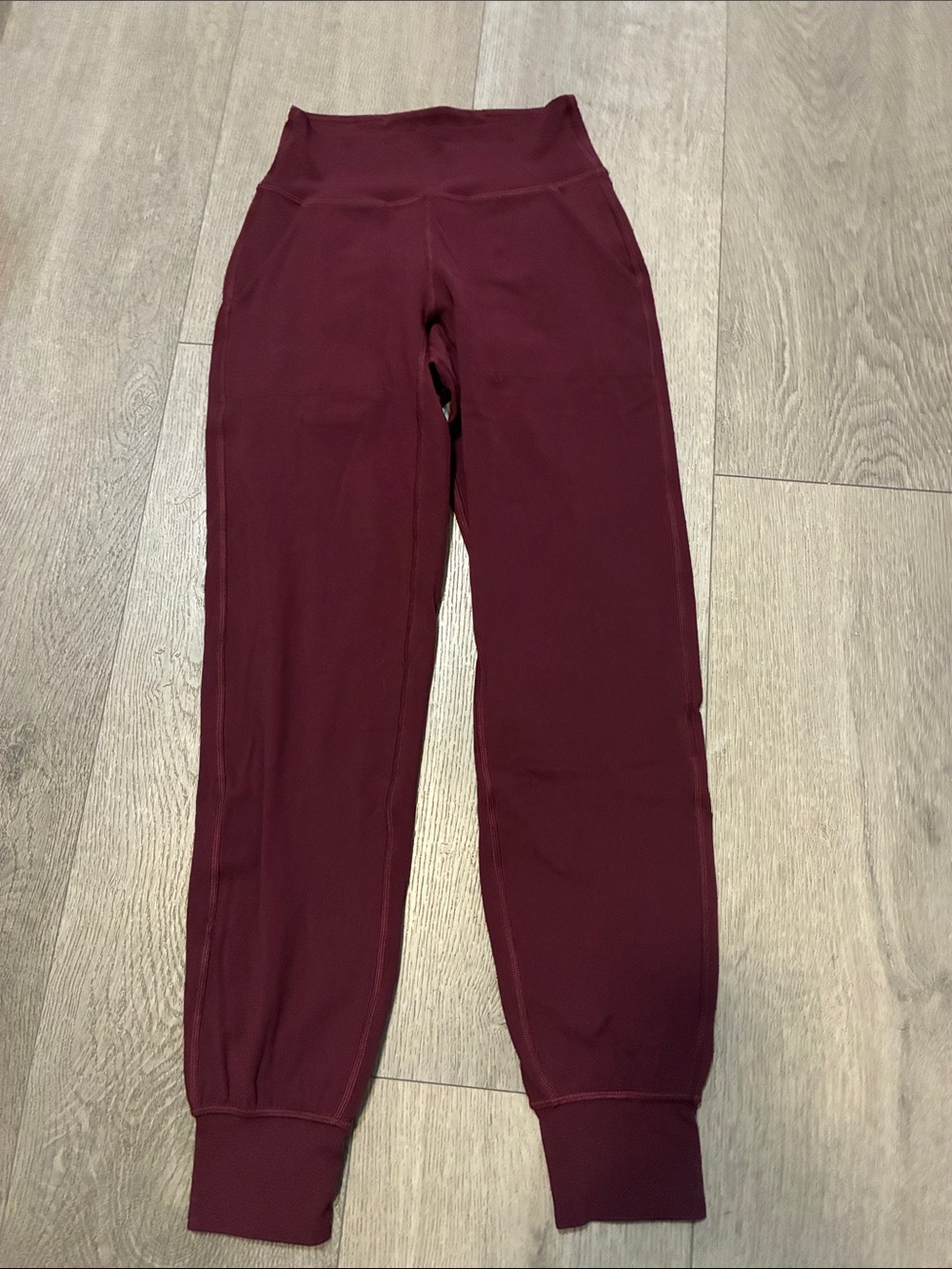lululemon athletica Burgundy High-Waist Align Joggers